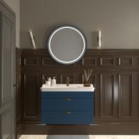 BLUE 80CM BANYO DOLAP TAKIMI 3 PARÇA