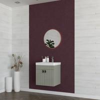 CAPRİ 50 CM BANYO DOLAP TAKIMI 3 PARÇA