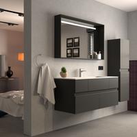 DİPOLA 120 CM BANYO DOLAP TAKIMI 3 PARÇA