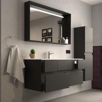 DİPOLA 120 CM BANYO DOLAP TAKIMI 3 PARÇA