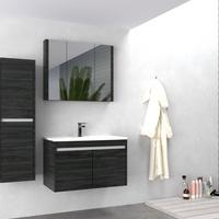 FİRDEVS 80 CM BANYO DOLAP TAKIMI 3 PARÇA