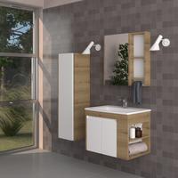 POLO 65 CM BANYO DOLAP TAKIMI 3 PARÇA